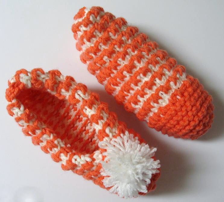 apprendre a tricoter des pantoufles