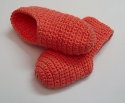 Pantoufles faciles pour femmes / Women's Easy Crochet Slippers Pattern